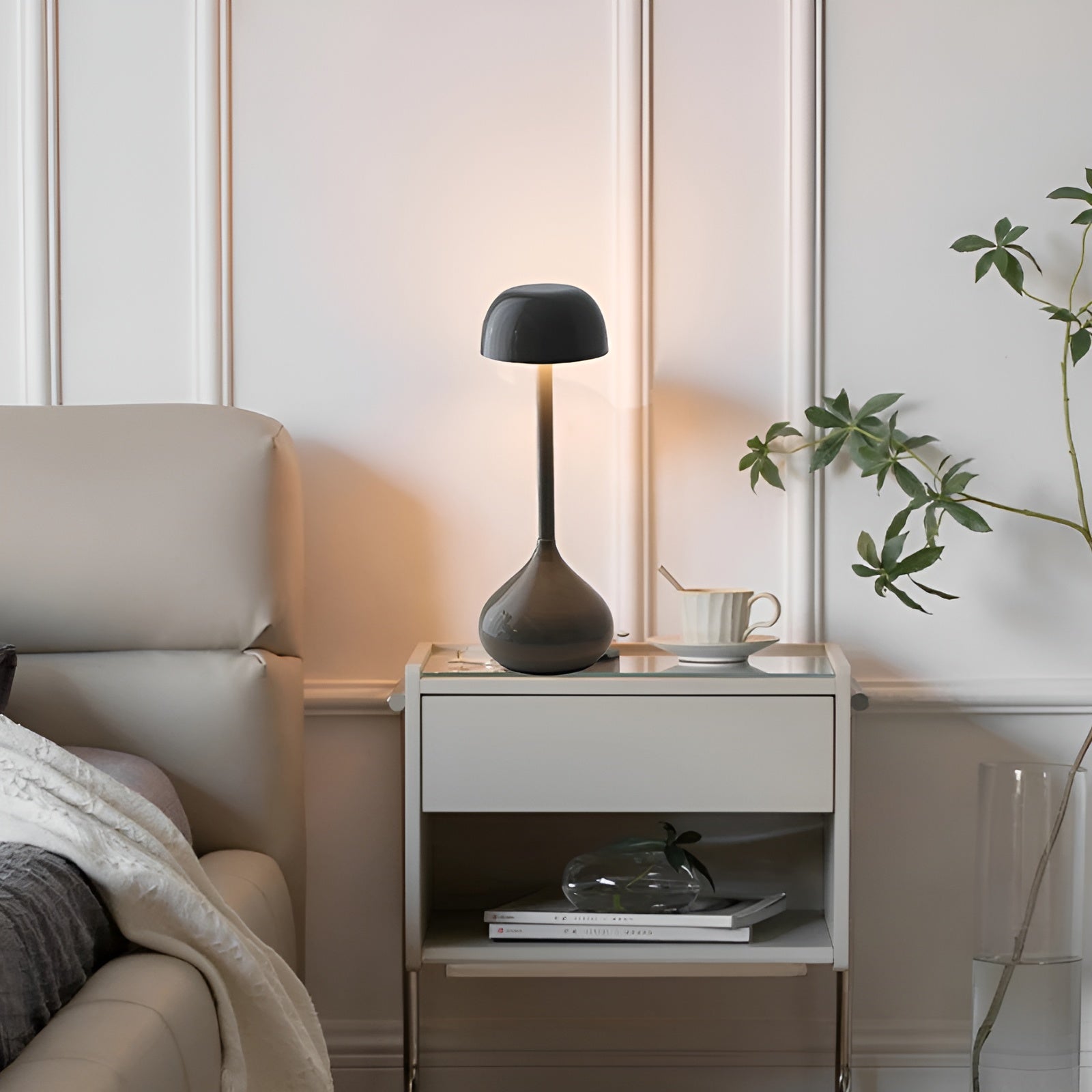 Maliben | Lumitouch Wireless Led Table Lamp – Elegant, Dimmable And Modern
