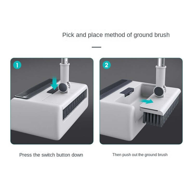 Maliben | 3in1 Quick Clean Extendable Dustpan Set