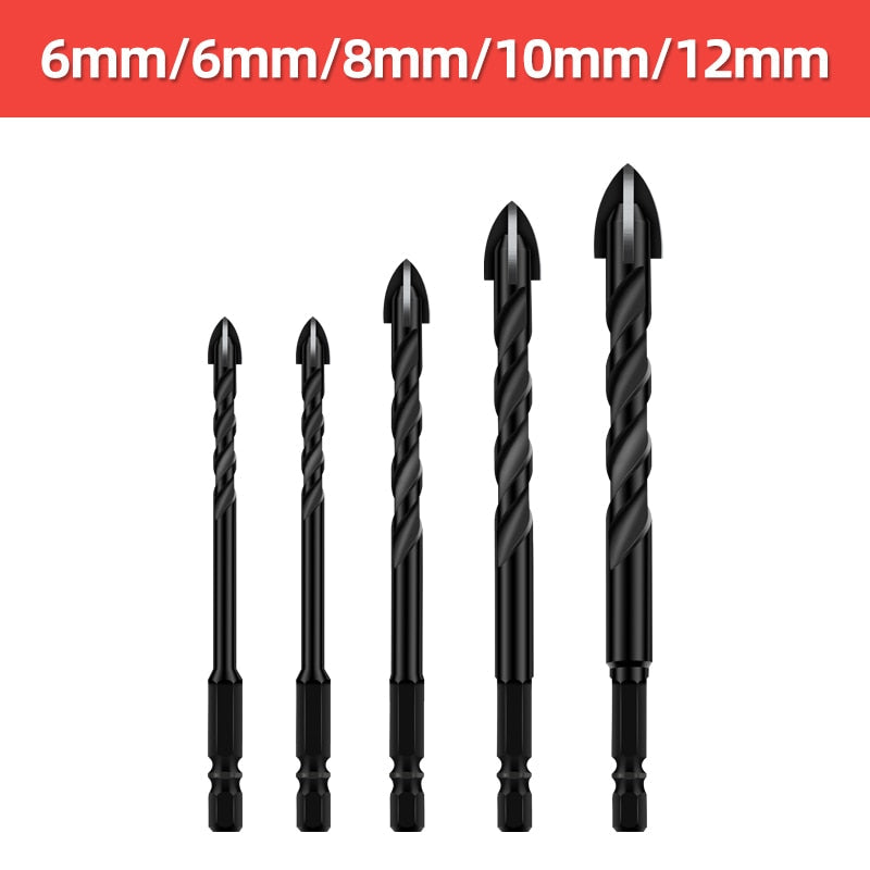 Maliben | Heavy-Duty Mega Ultimate Cross Hex Drill Bit Set