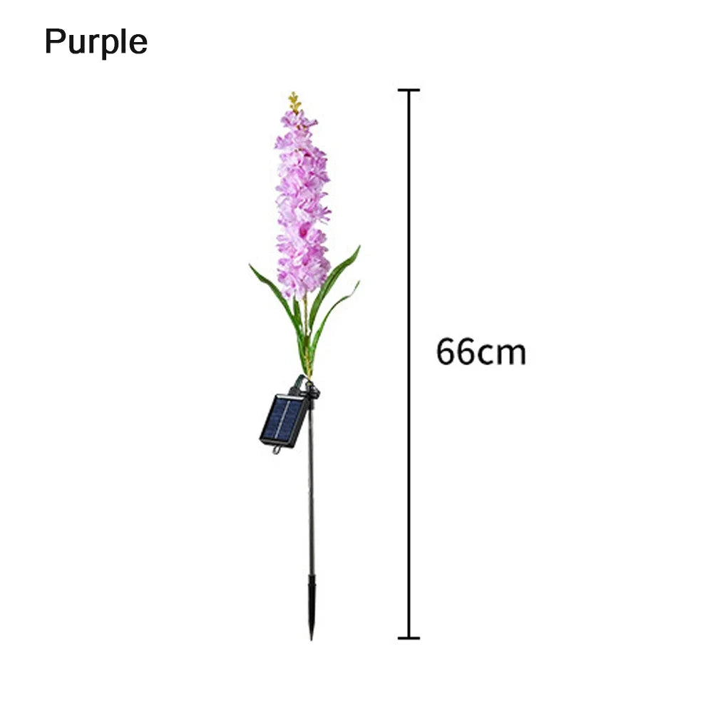 Maliben | Soft Pink Glow Solar Led Flower Garden Light