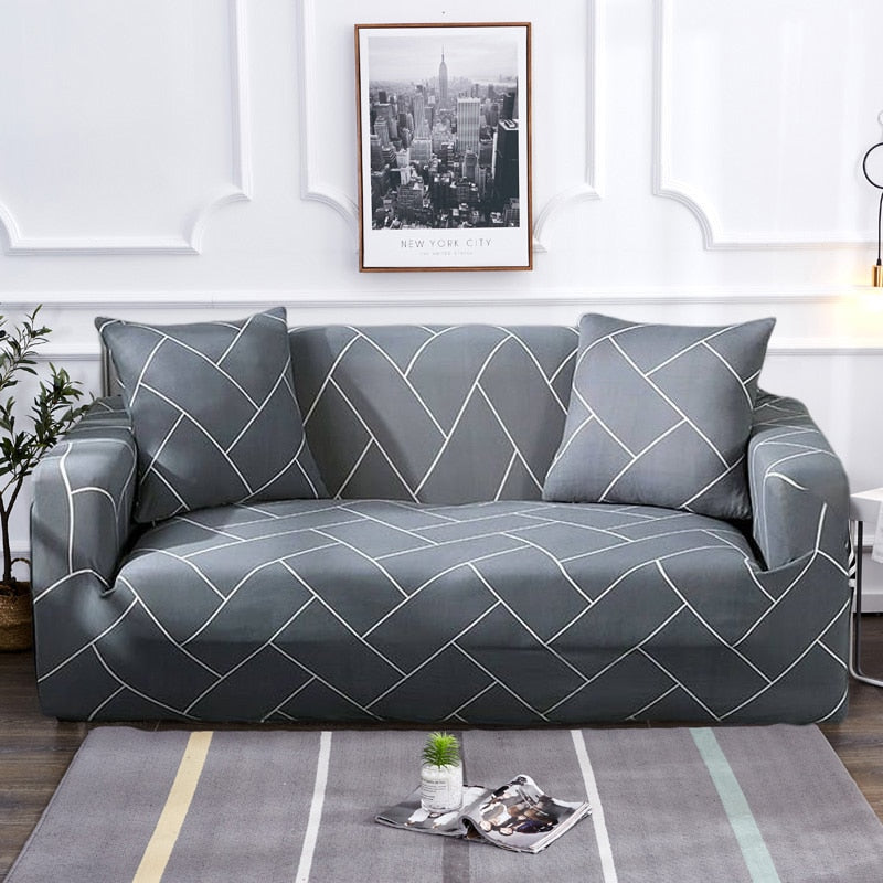 Maliben | Modern Non-slip Colorful Elastic Sofa Cover