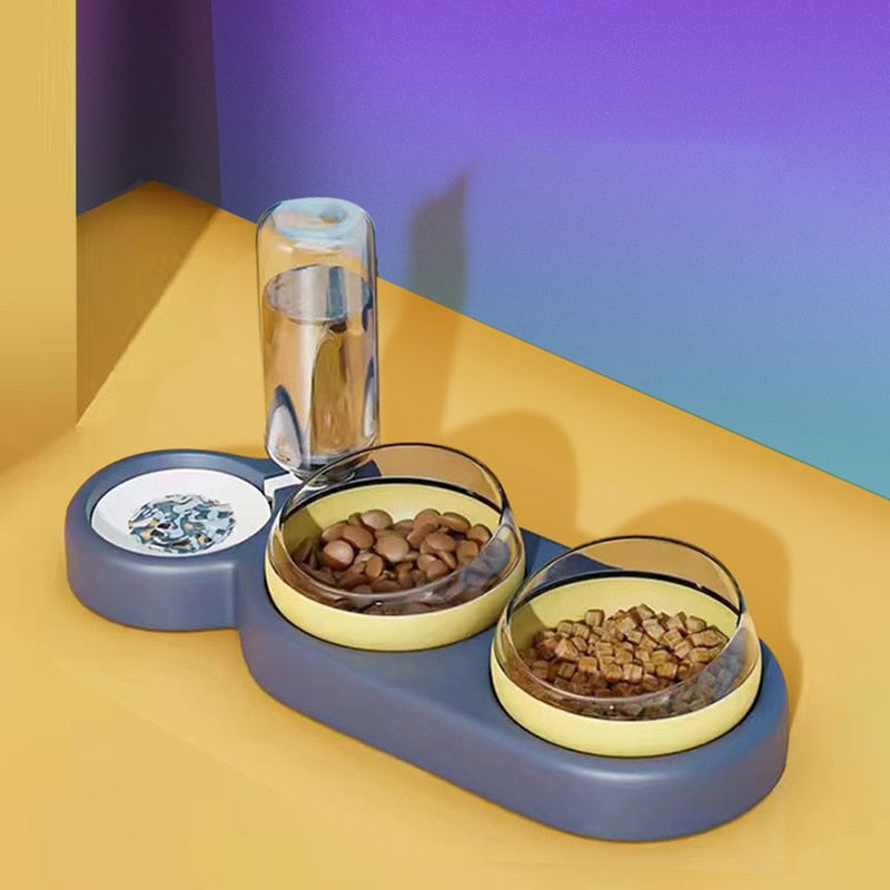 Maliben | Automatic Cat Feeder Bowl Water Dispenser