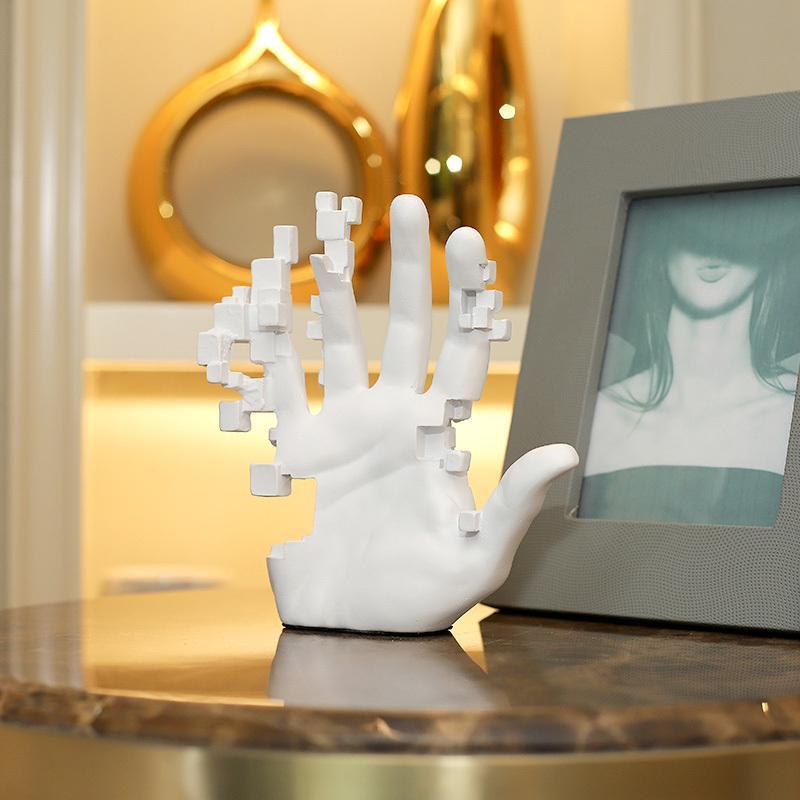 Maliben | Modern Artful Touches Hand Statue Decor