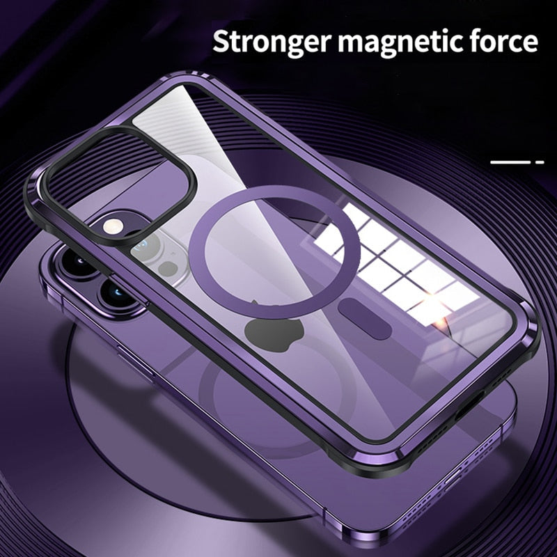Maliben | Magic Armor Magnetic Charging Iphone Case