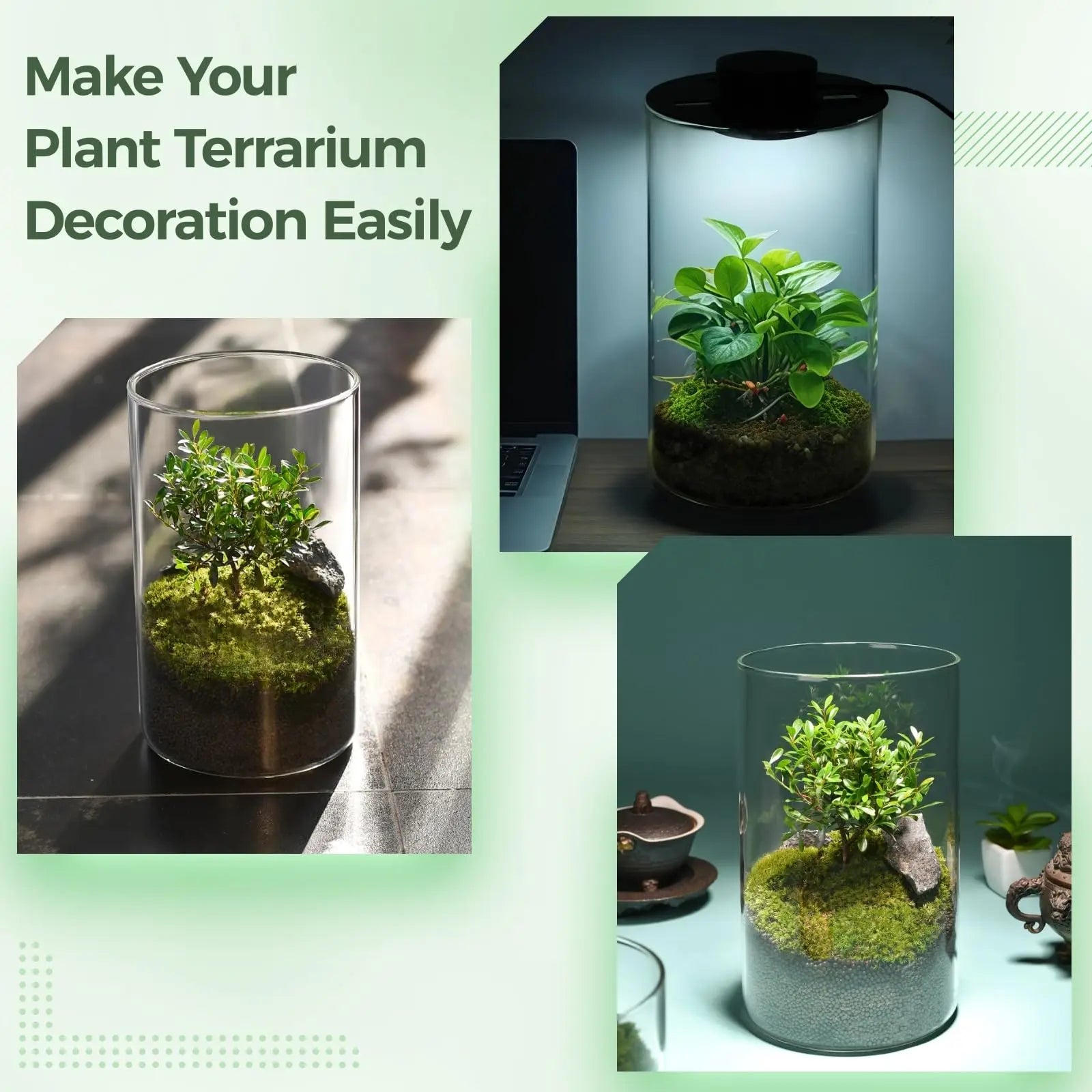 Maliben | Mini Forest Maker Terrarium Decor Vase