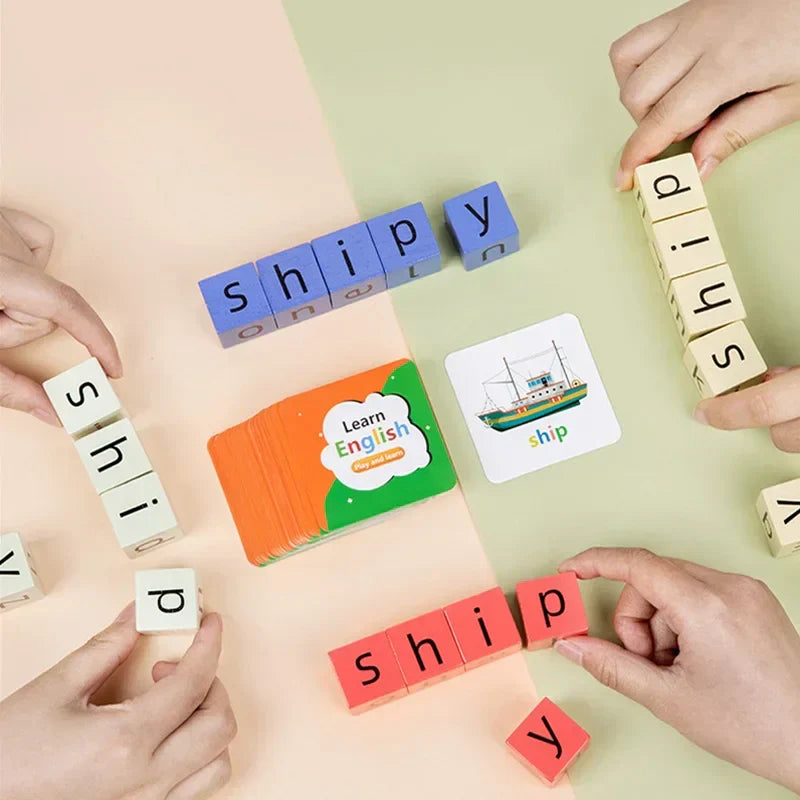 Maliben | Ecotoys Lettermatch Game | Stimulate Language Skills - Educational Toys For Children