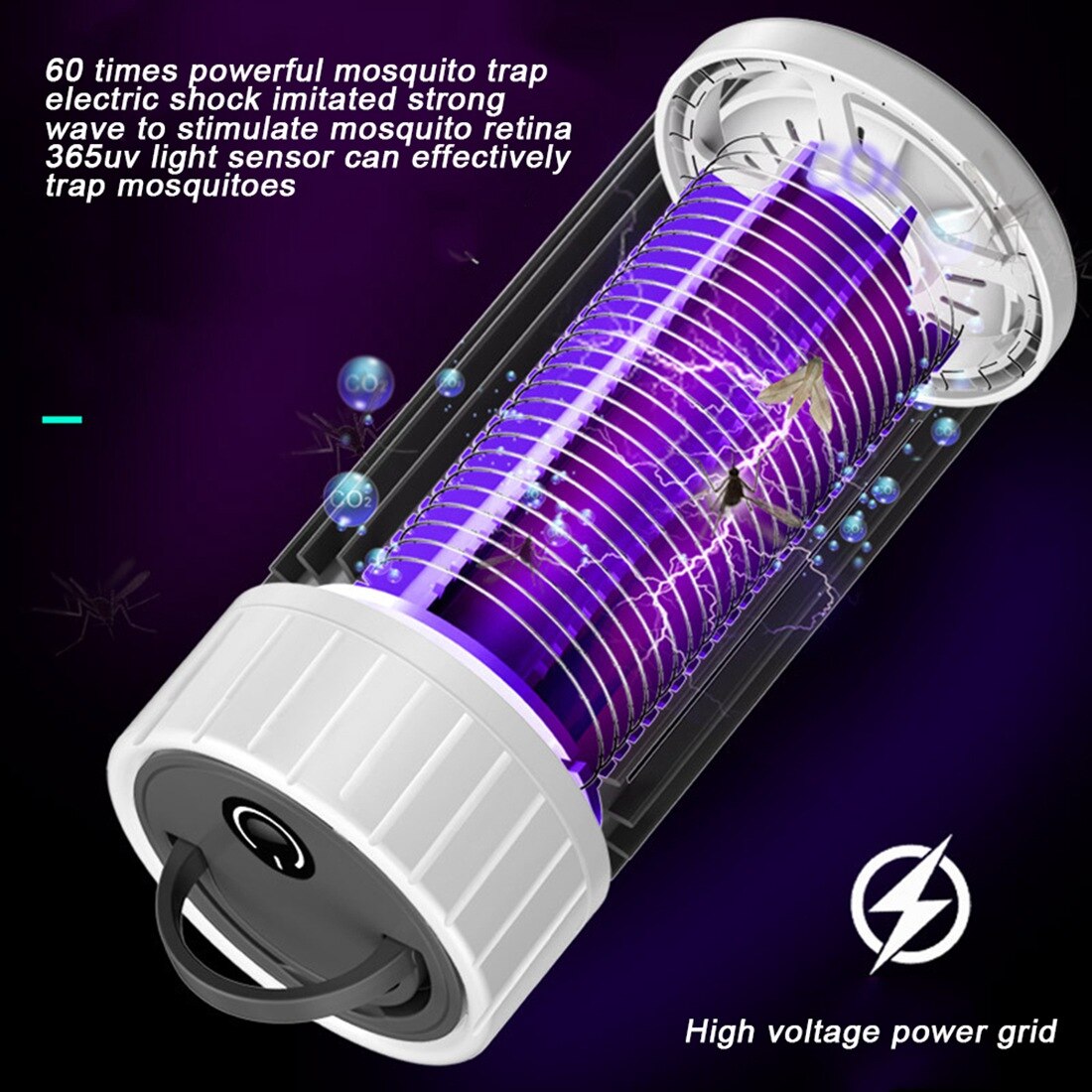 Maliben | Rechargeable Insect Trap Camping Solar Lamp