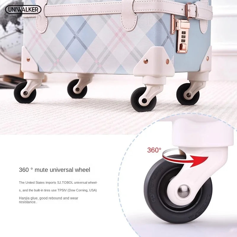 Maliben | Retro Hardcase Luggage Set - Valencia