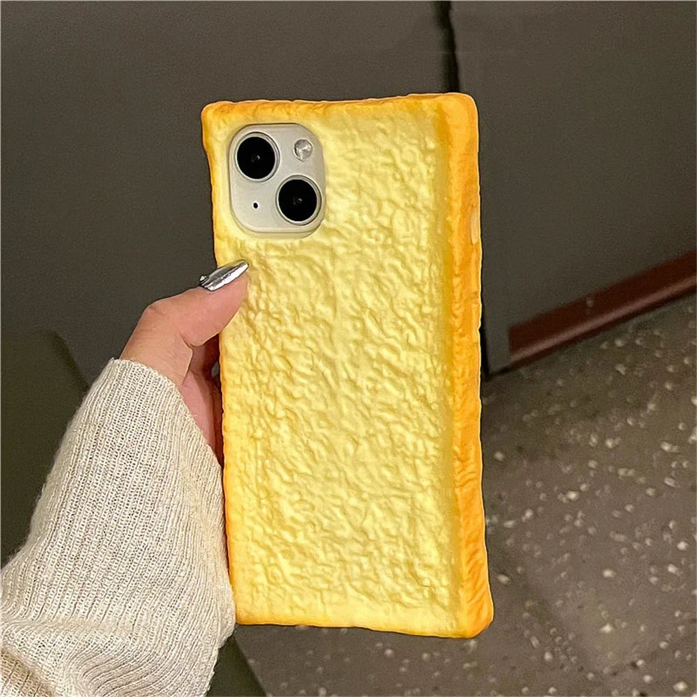 Maliben | Toast Bread Iphone Case