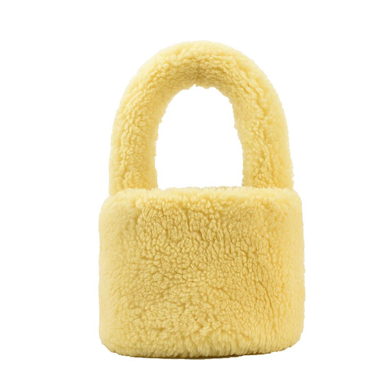 Maliben | Cuddly Plush Mini Bucket Bag