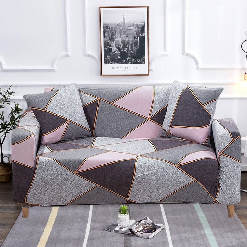 Maliben | Modern Non-slip Colorful Elastic Sofa Cover