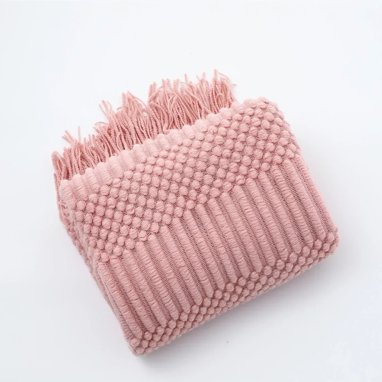 Maliben Nordic Style Dick Knitted Blanket