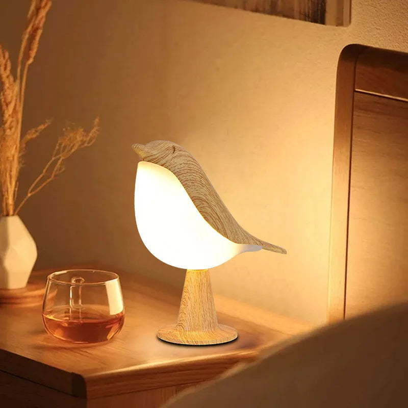 Maliben | Playful Bird Night Lamp – Touch Control & Adjustable Light Colors