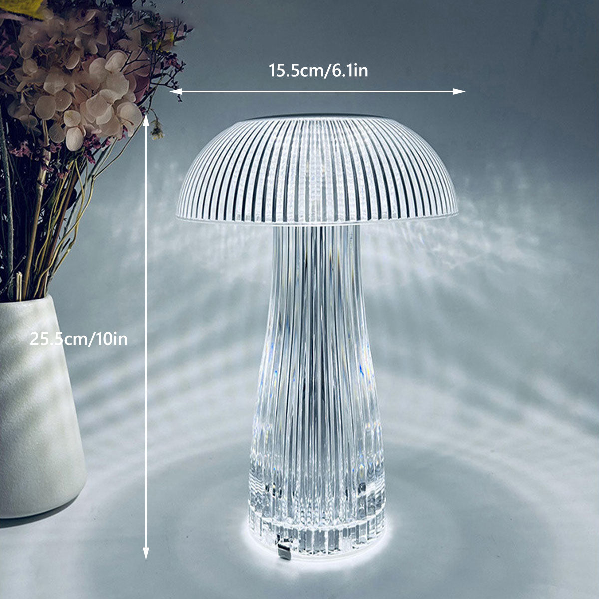 Maliben | Rechargeable Led Mushroom Table Lamp