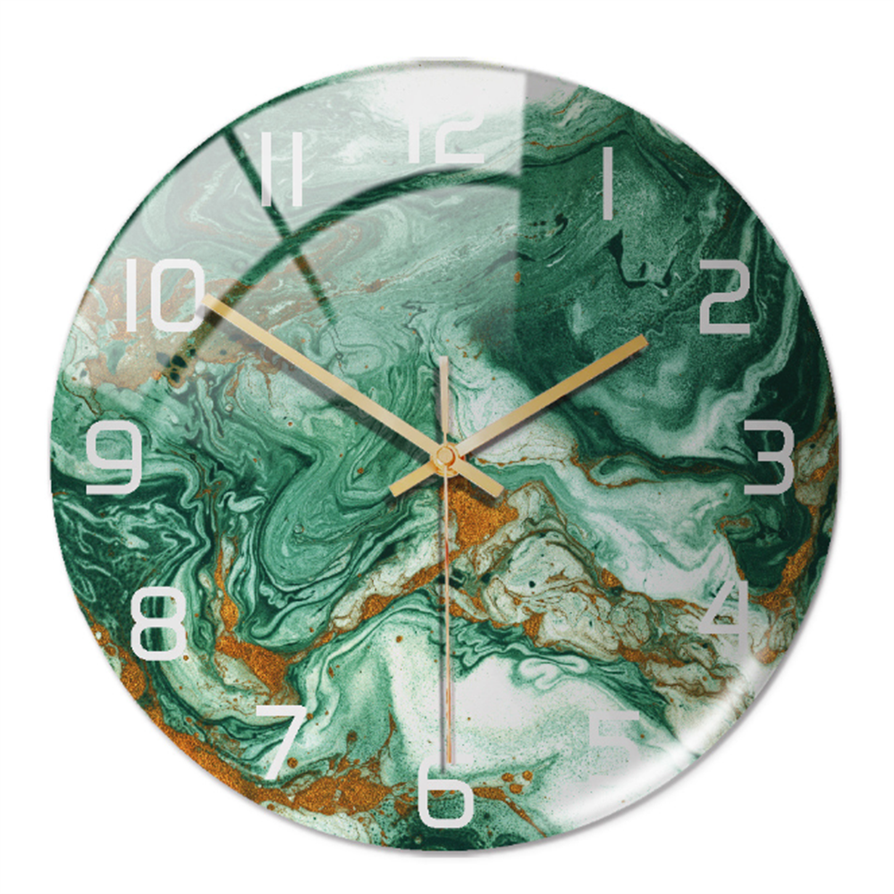 Maliben | Stylish Marble Wall Clock With Silent Mechanism