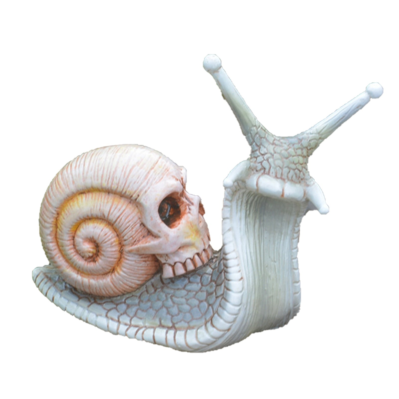 Maliben | Snail Skull Halloween Patio Sculpture
