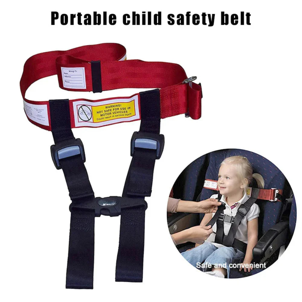Maliben | Airplane Child Safety Harness Adjustable Travel Seat Belt