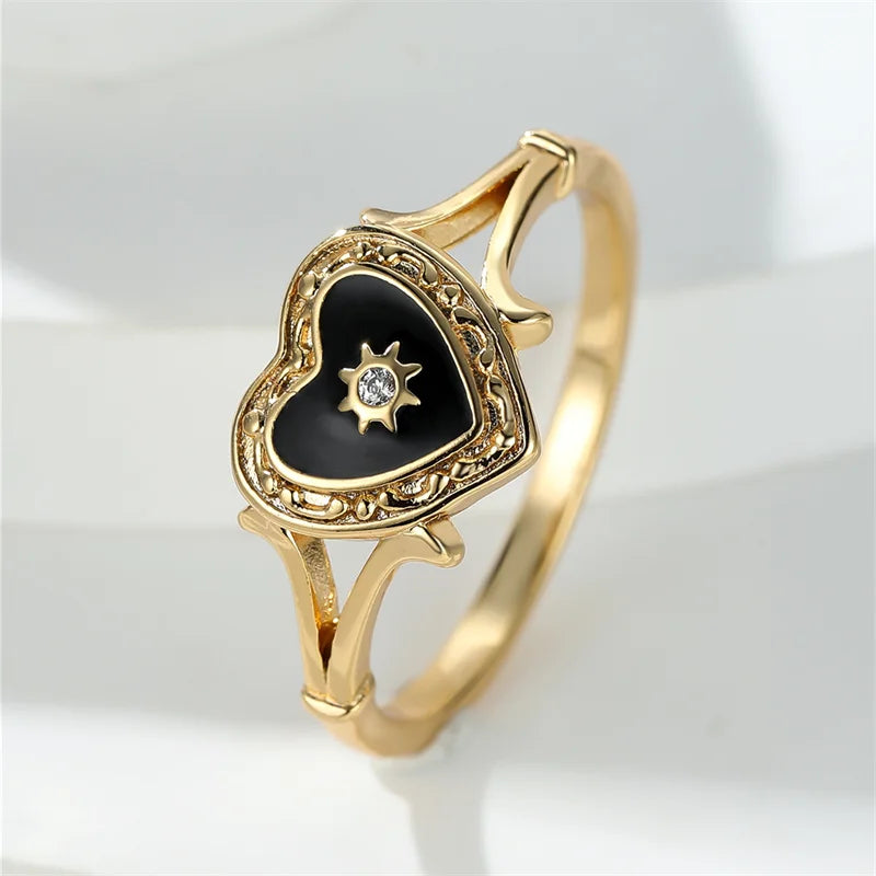 Maliben | Antique Inspired Heart Ring