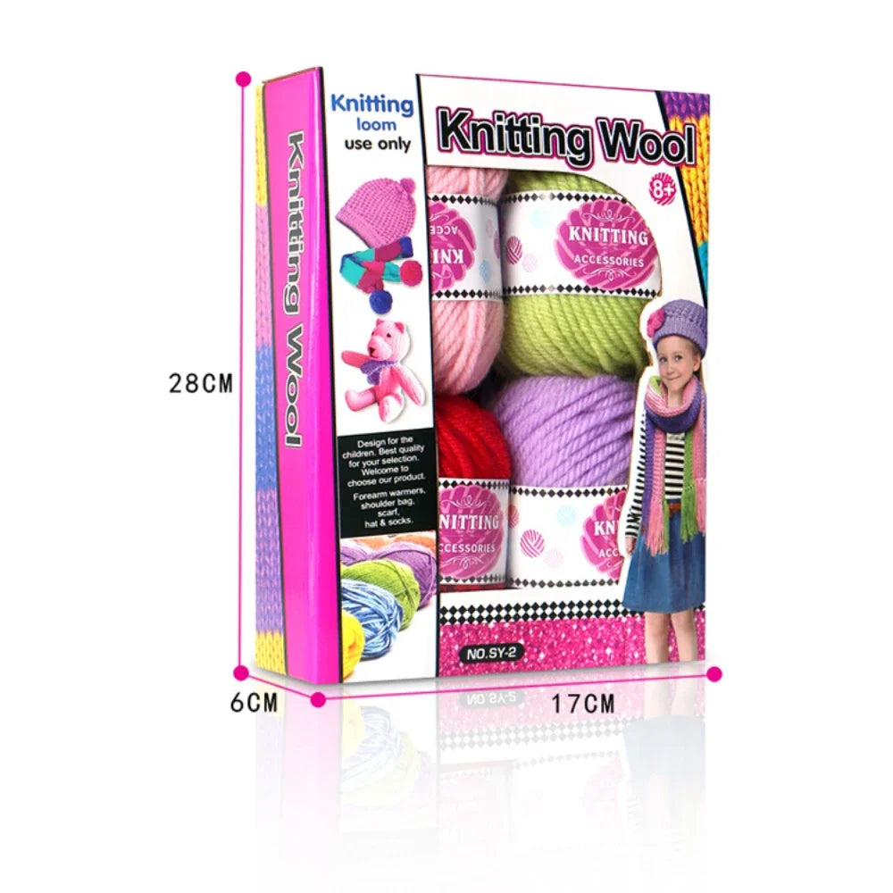 Maliben | Strickolino Knitting Machine | 22 Needles | Automatic Circular Knitting Set For Beginners & Adults | Fast Knitter With Accessories