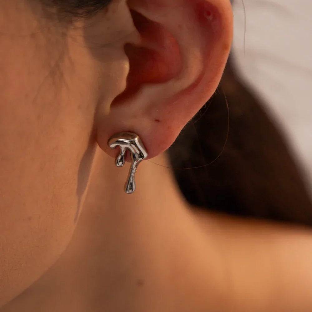 Maliben | Dainty Melt Earrings
