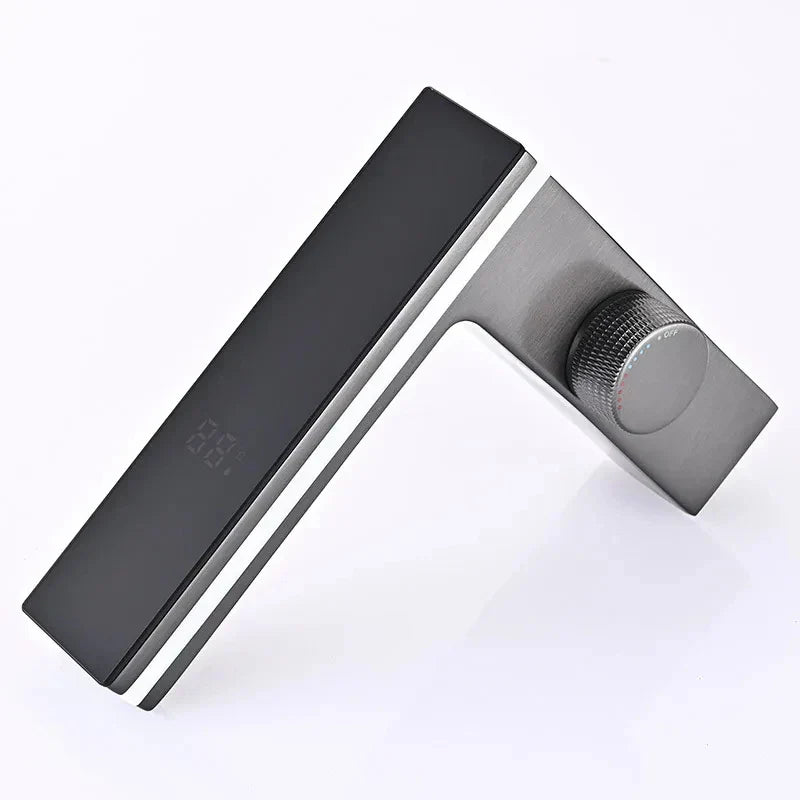 Maliben | Led Sink Faucet With Digital Temperature Display And Hot-Cold Mixing Function