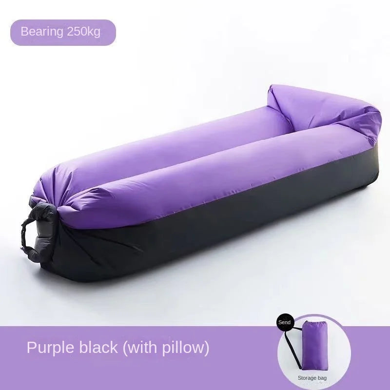 Maliben | Airvana Inflatable Sofa Outdoor | Portable Air Couch For Camping & Beach | With Headrest & 30h Durability