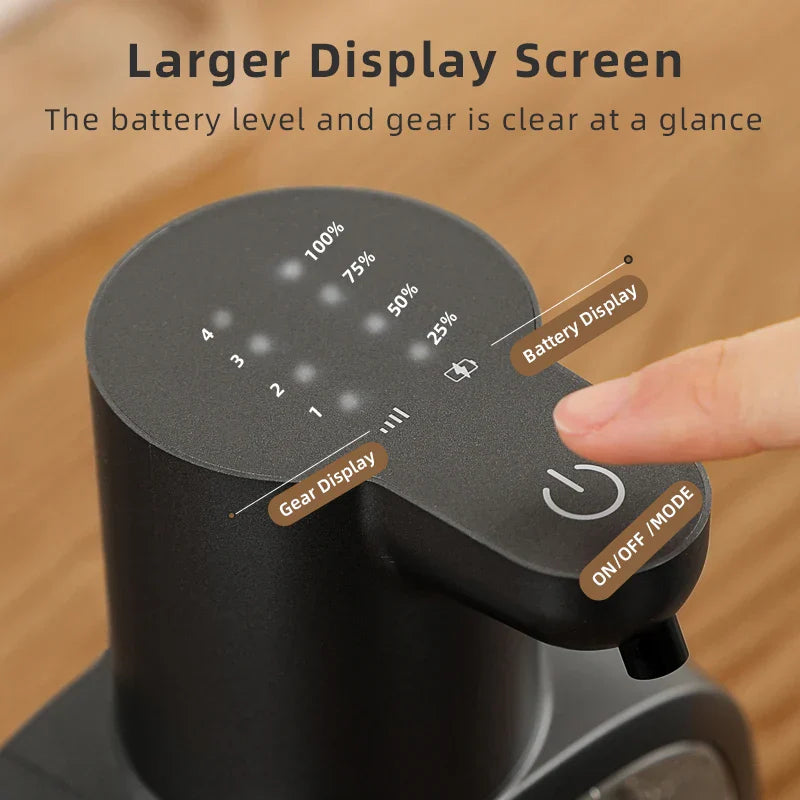 Maliben | Automatic Soap Dispenser Foamello | Wall Mounted | 500 Ml | Rechargeable & Touchless | Sensor Activated Foam Function
