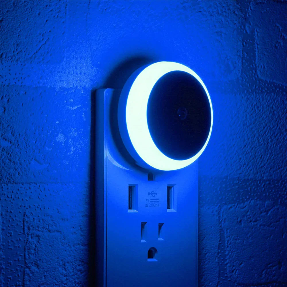 Maliben | Noxora Led Night Light | TwiLight Sensor & Automatic DimmIng | Plug-in light | Warm White