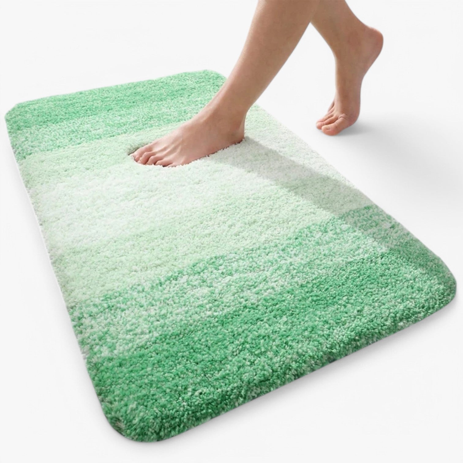 Maliben | Super Absorbent Anti-Slip Bath Mat – Quick Drying Bathroom Rug For Dry Feet