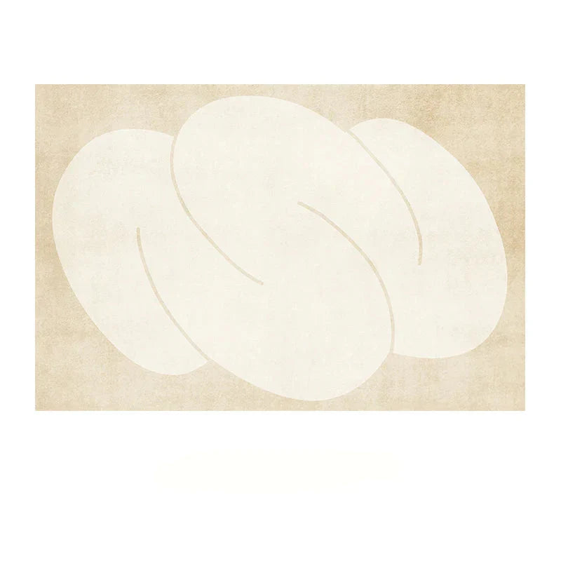 Maliben | Japanese Minimalist Large Area Rug Soft Fluffy Nonslip For Living Room And Bedroom
