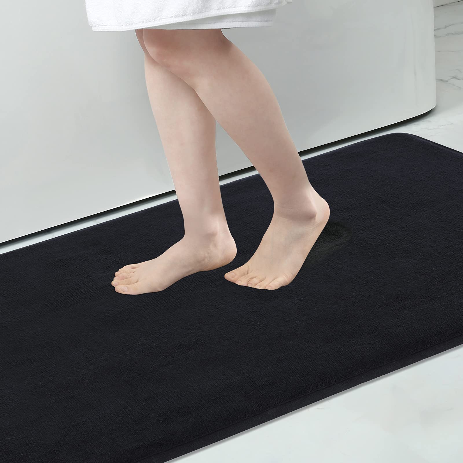 Maliben | Quick Absorbent Anti Slip Memory Foam Bath Mat