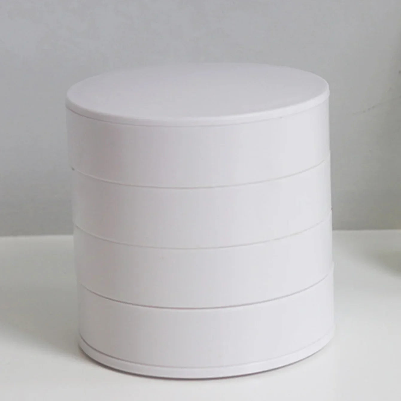 Maliben | Velvira Jewelry Box Rotatable | 5 Levels With Lid | Dustproof & Compact | For Jewelry, Hair Accessories & Makeup