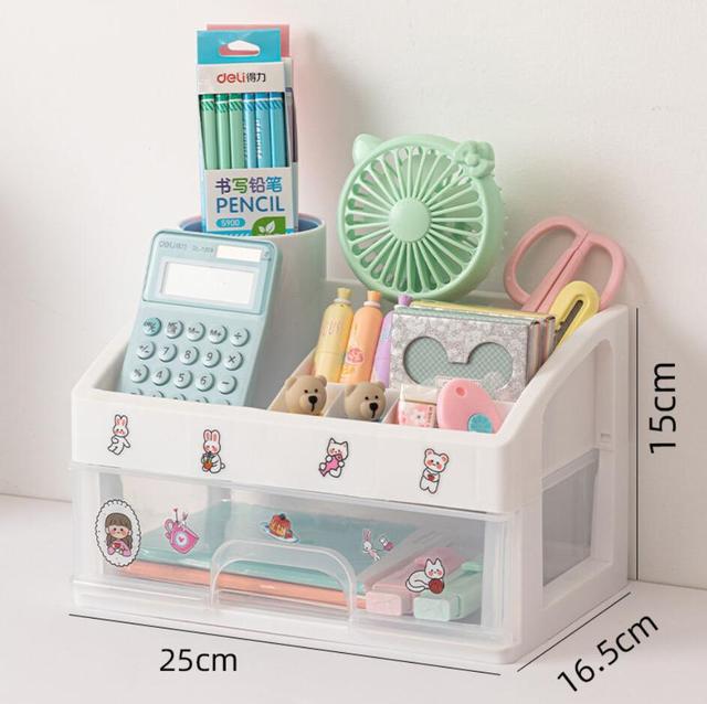 Maliben | Tidy Tower Desk Organizer Storage Box