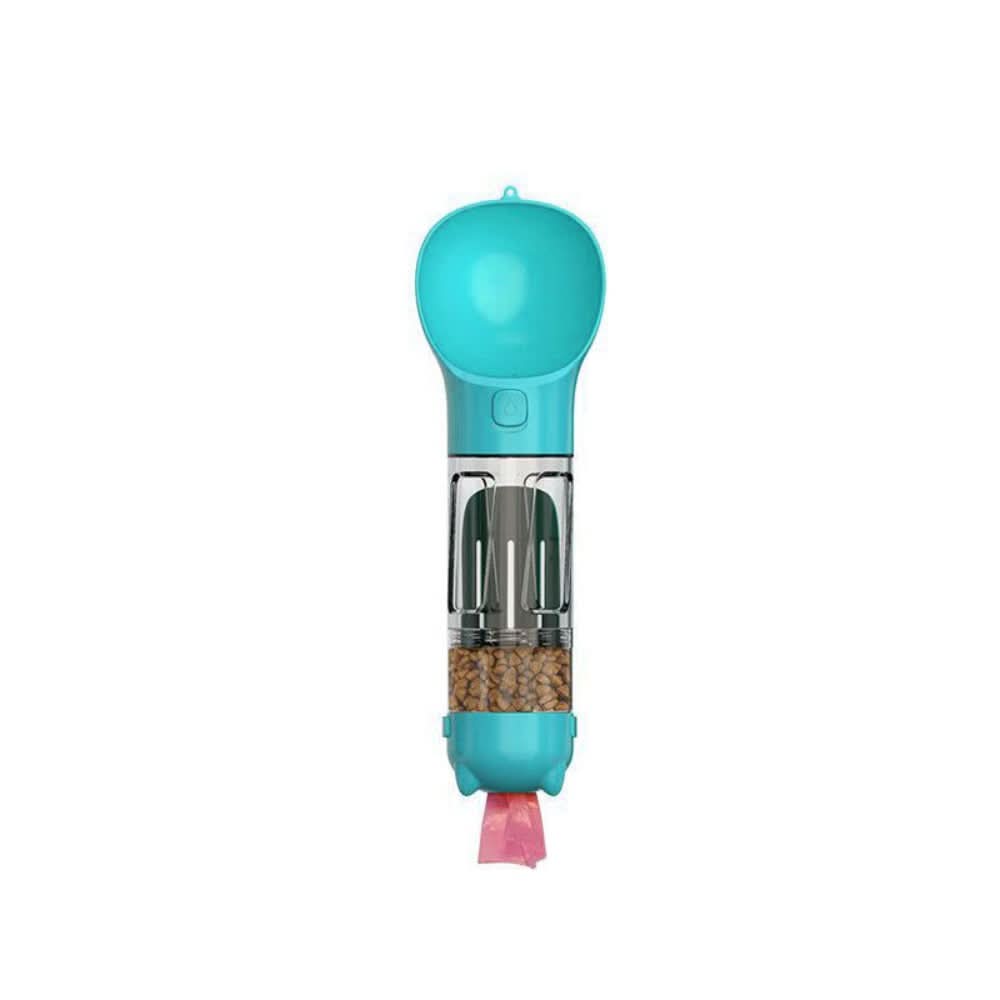 Maliben | Snackbuddy Pro – 2-in-1 Water & Food Bottle with Poop Bag Holder