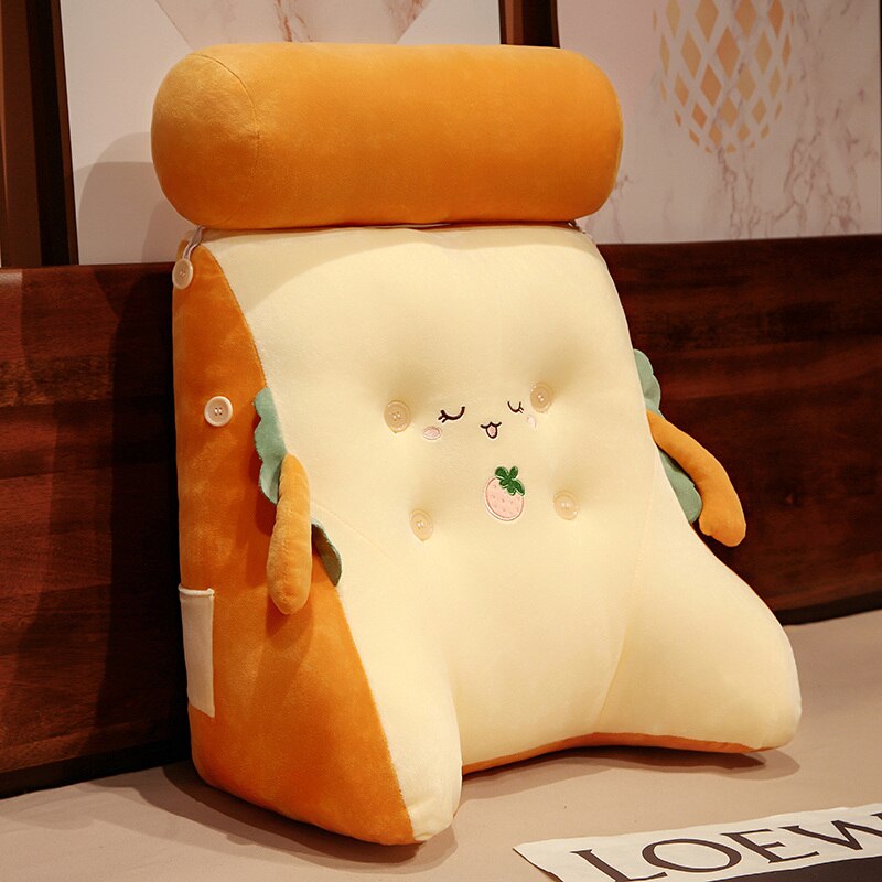 Maliben | Cozzy Cuddles Toast Bread Plush Seat Pillows