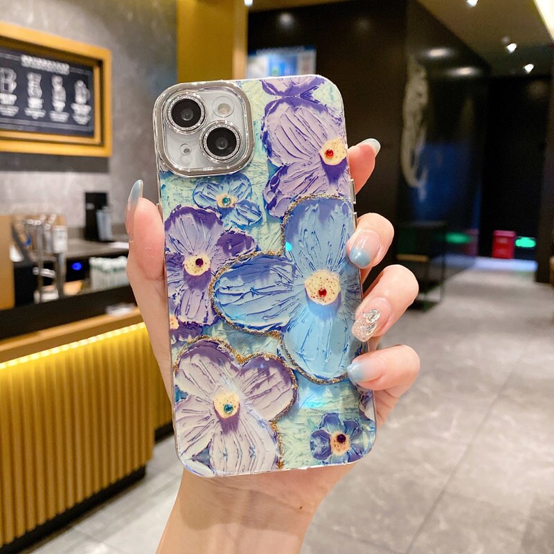 Maliben | Flower Glow Soft Shockproof Iphone Case