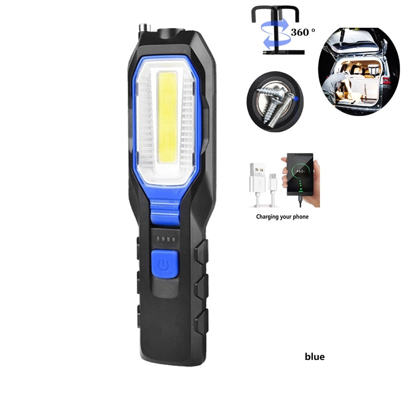 Maliben | Rechargeable Camping Led Power Bank Flashlight