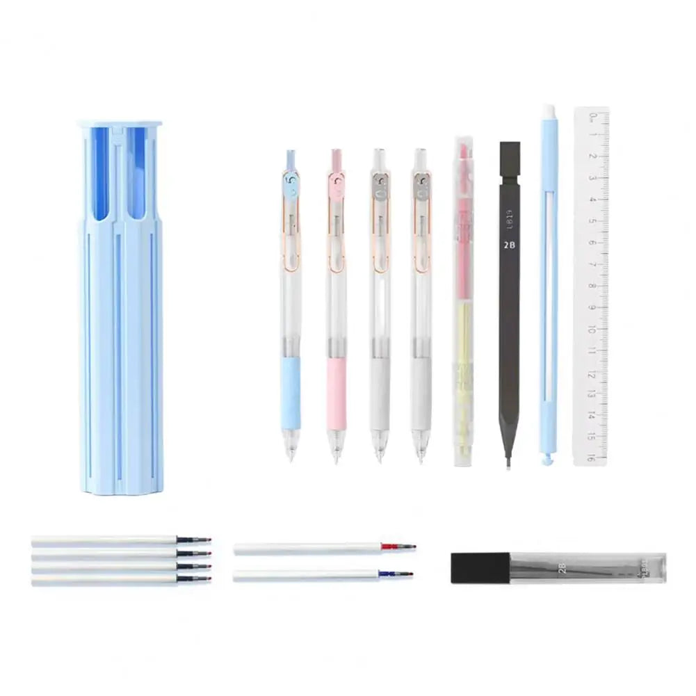 Maliben | One-Touch Hexagon Pen Organizer Case