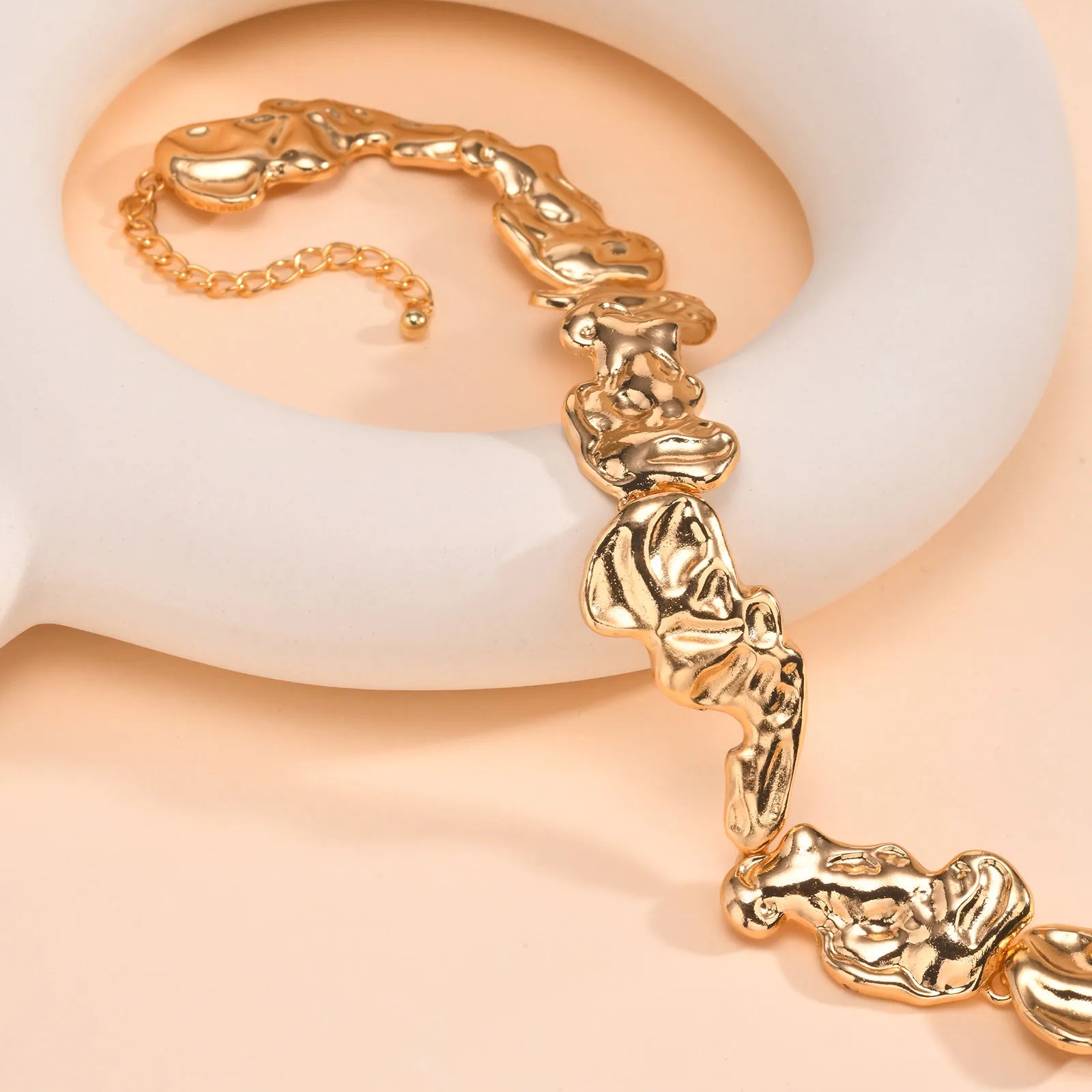 Maliben | Melted Lava Choker Necklace