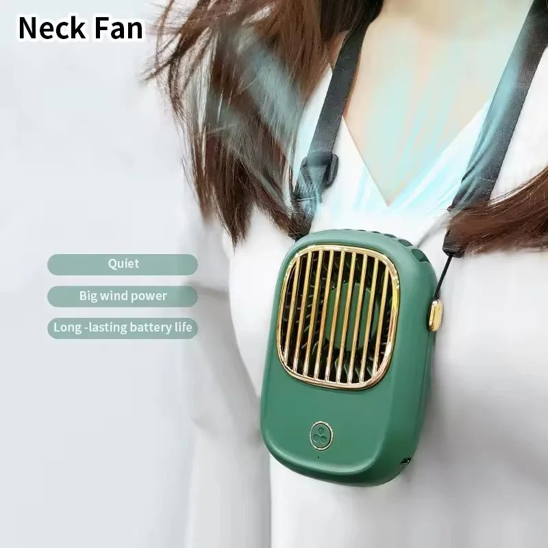 Maliben | Aerobreeze Neck Fan | Portable, Rechargeable Fan For Comfort Everywhere