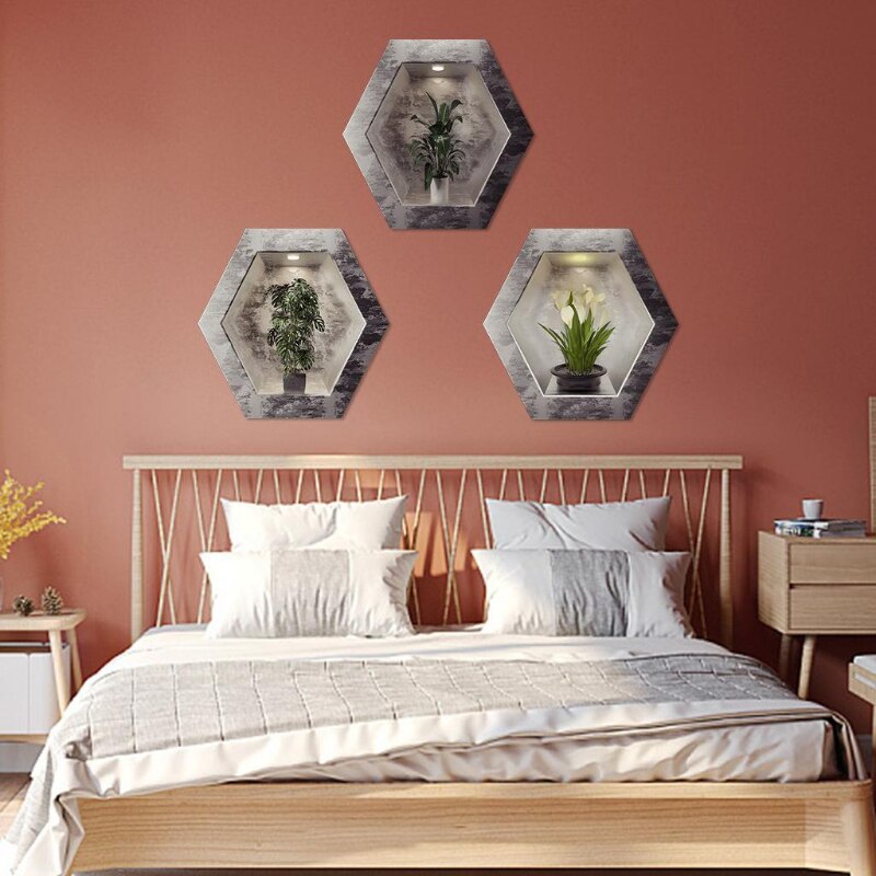 Maliben | Wall Decorative Potted Plant Stickers