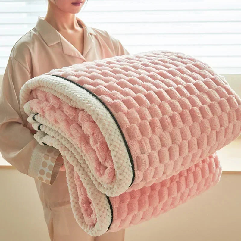 TurtleVelvet | Autumn Flannel Blanket — Maliben home decor
