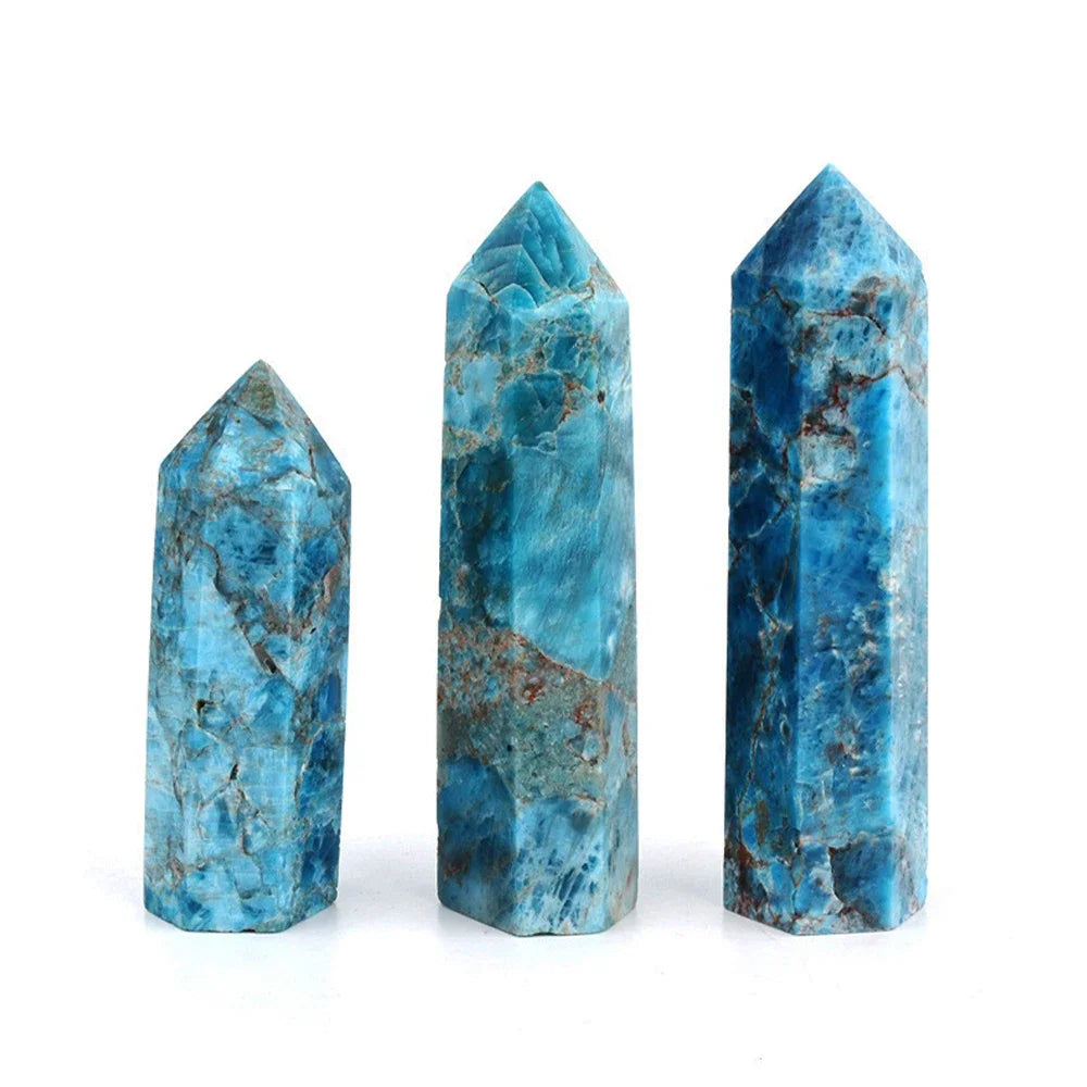 Maliben | Crystal Obelisk Elaria | Natural Stone Healing Stone | For Meditation & Reiki | 4–8 Cm