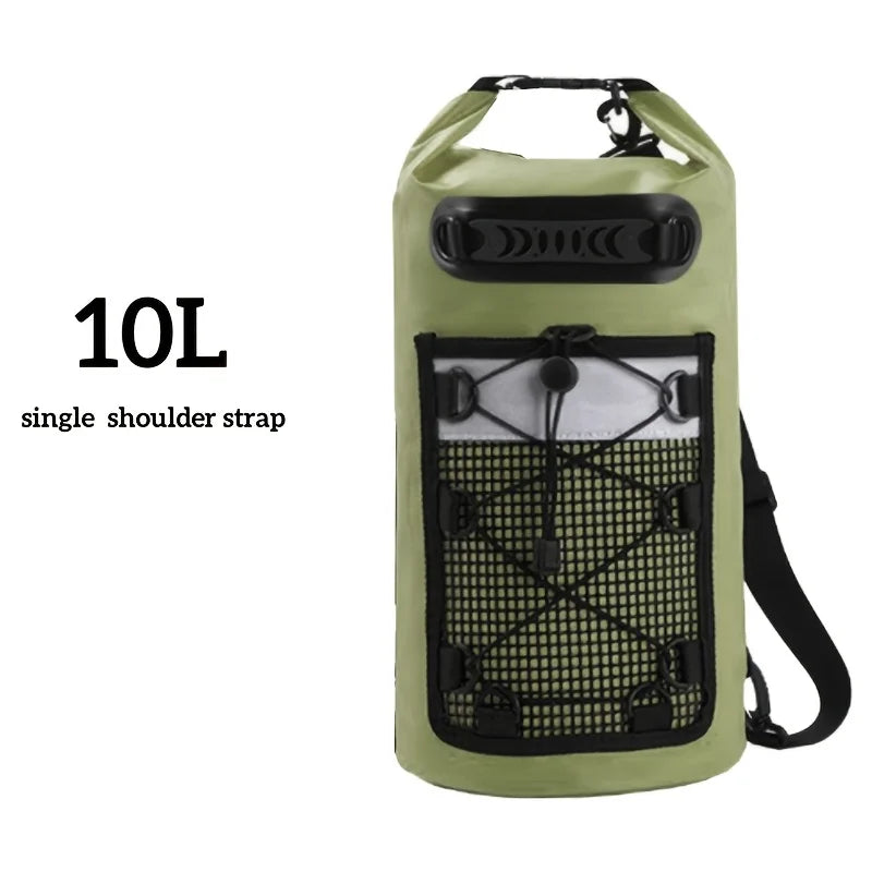 Maliben | Waterproof Dry Bag Aquarix Motion | 10/20/30 L | Rolltop & Shoulder Strap | For Kayak, Beach & Trekking