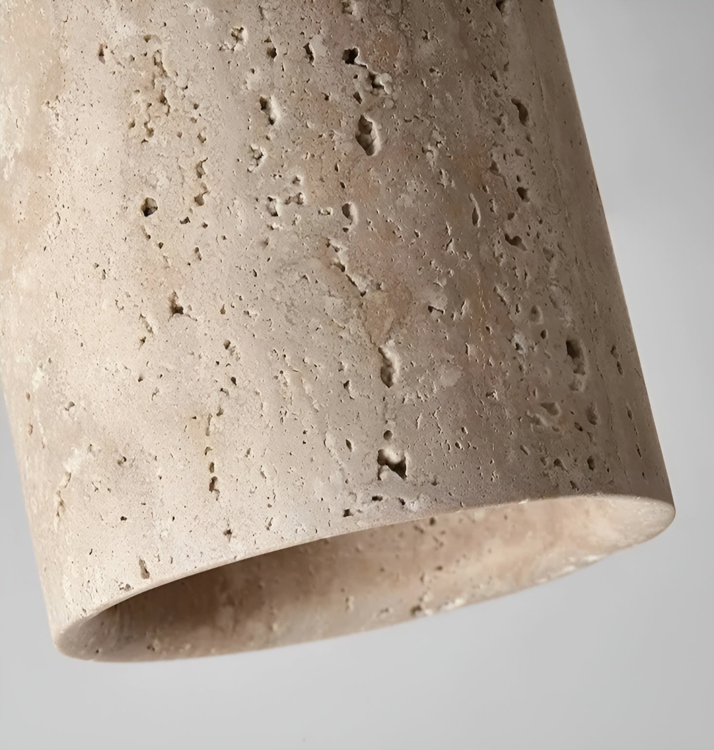 Maliben | Zenelegance Wabi Sabi Luxury Ceiling Lighting - Natural Travertine Led