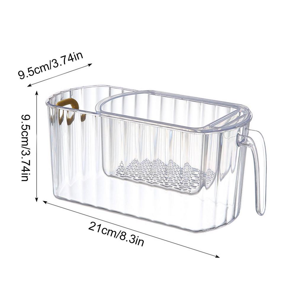 Maliben | Clear Stack Transparent Double-Layer Basket
