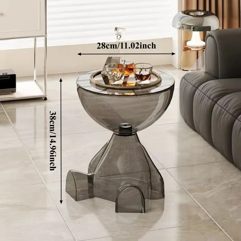 Maliben | Space-Saving Plastic Side Table
