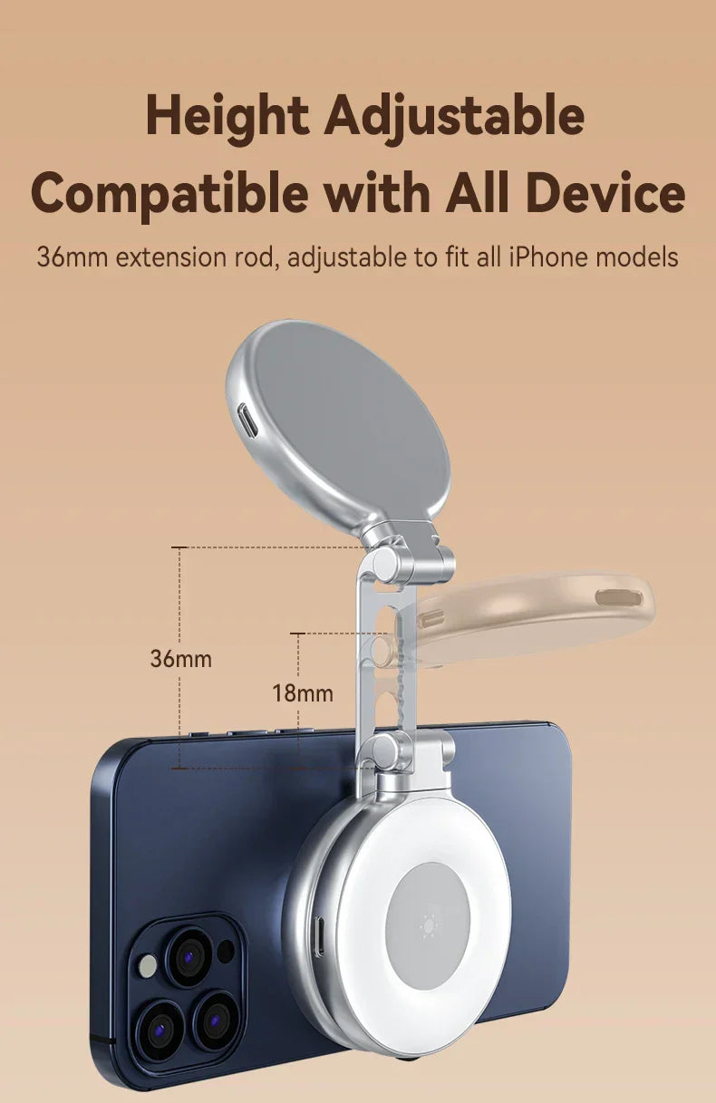 Maliben | Magsafe Adjustable Selfie Fill Light
