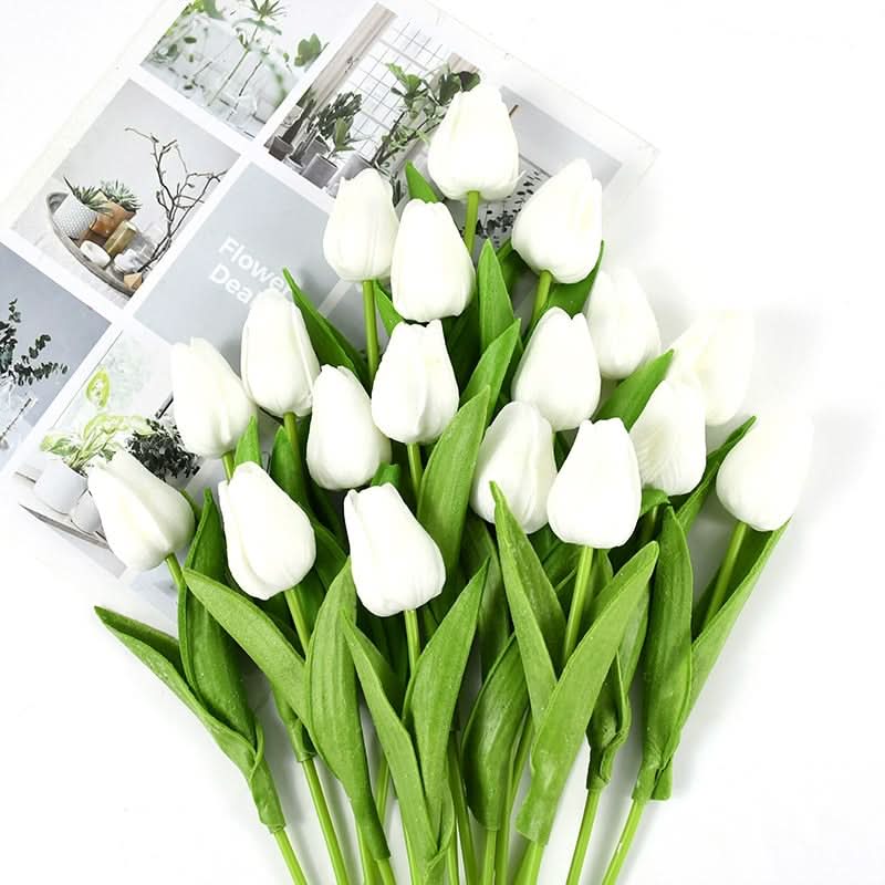 Maliben | Artificial Tulip Bouquet With Realistic Lifelike Flowers