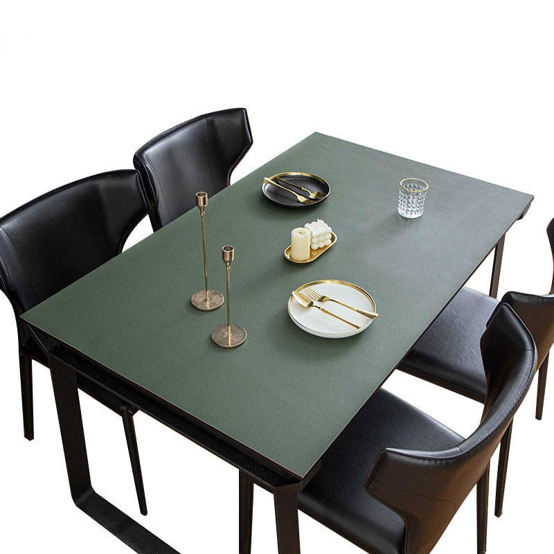 Maliben | Nordic Minimalist Leather Waterproof Table Protector Mat